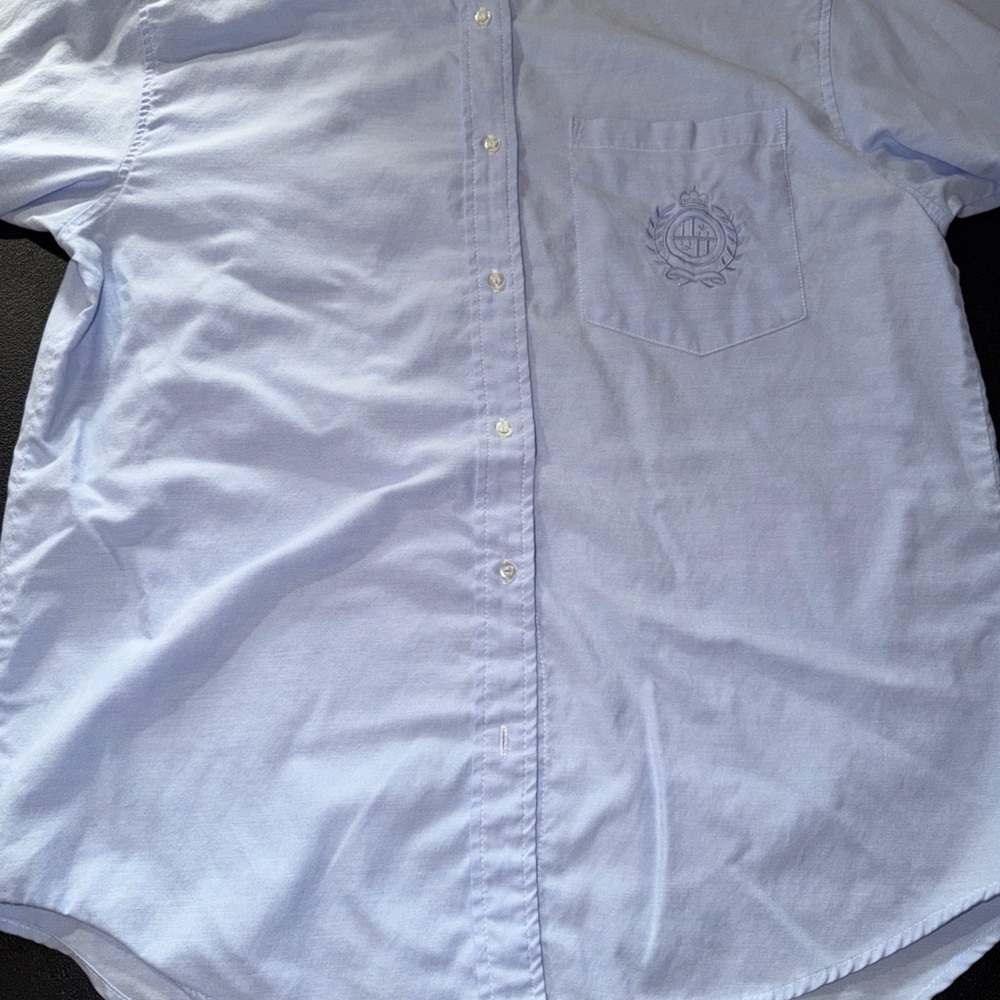 Classic Light Blue Women's Button Down Shirt